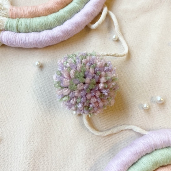 Rainbow Garland Nursery Decoration Kids Party Baby Shower Party Wall Decorations - Picture 6 of 7